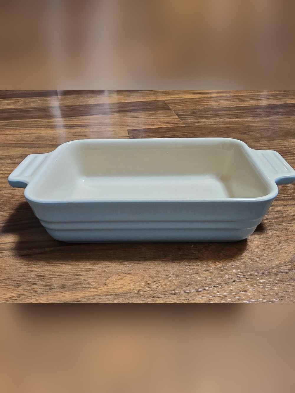 Le Creuset  Sky Blue 18 cm Rectangular Baking Dish Stoneware, 7.25"x5"